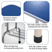 Large Pet Dog And Cat Grooming Table With Adjustable Arms And Clips Large Heavy Duty Animal Grooming Table 42 Inches